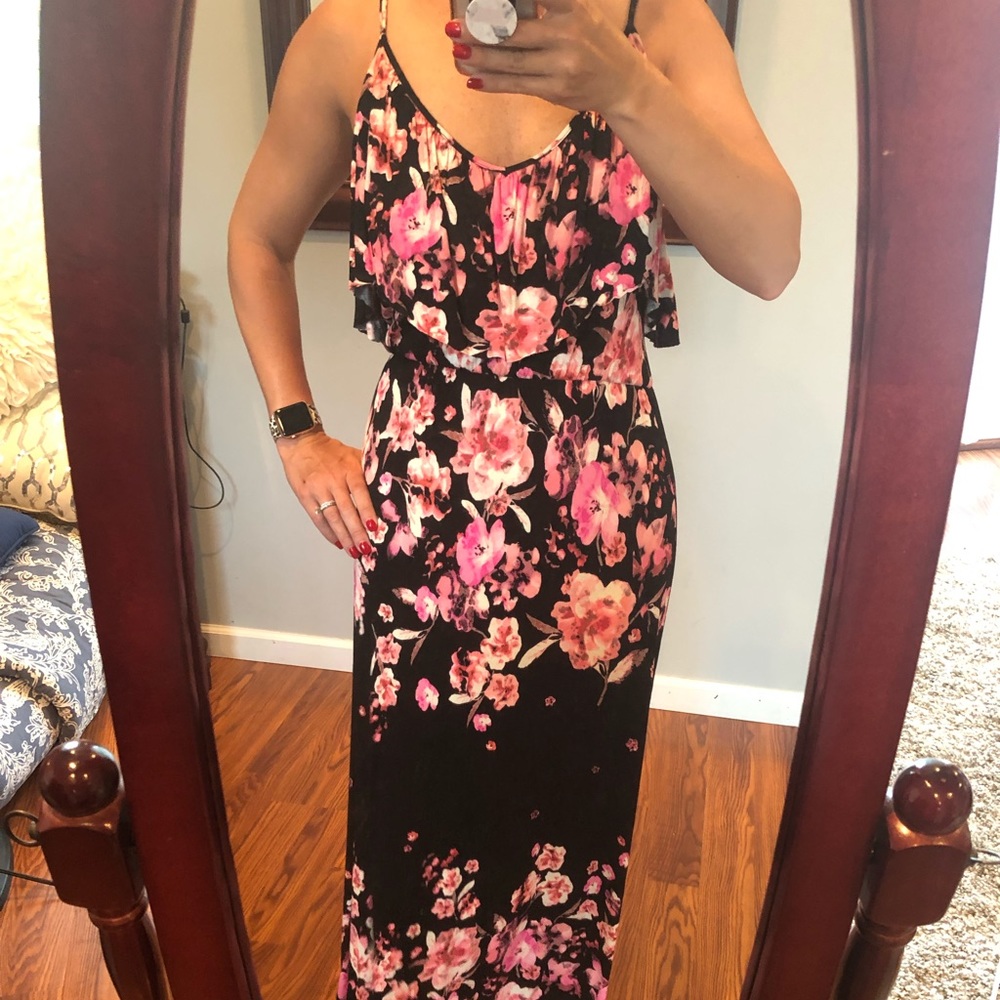 Floral maxi dress